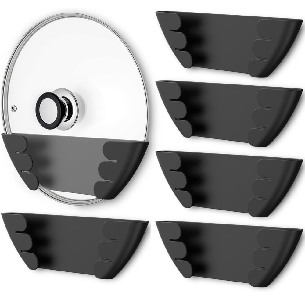Universal Pot Lid Organizer for Cabinet